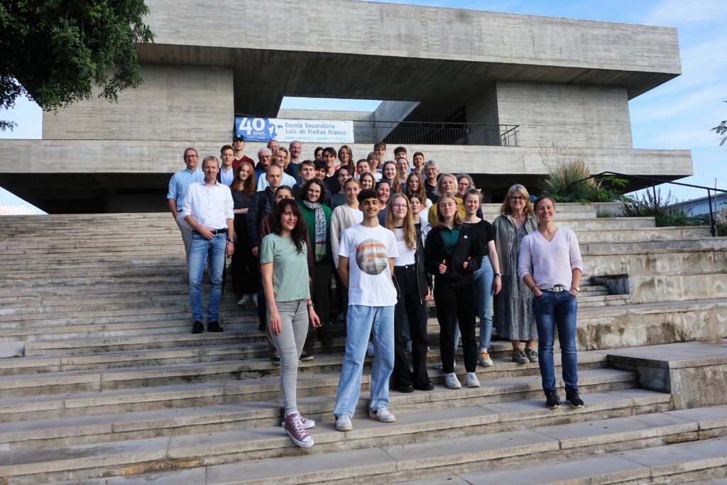 Die deutsche Reisegruppe der CAP-UNESCO-Schulen beim Abschiedsfoto