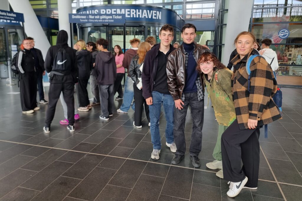 Ab geht es ins Klimahaus