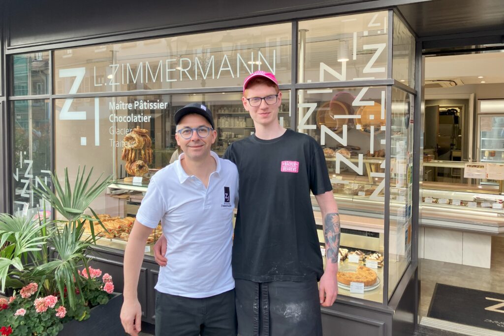 Tim in der Pâtisserie ZimmermannHEIC