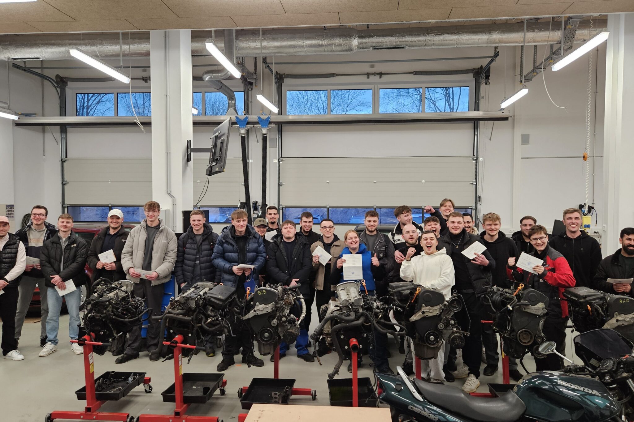 Gruppenfoto mit guter Laune