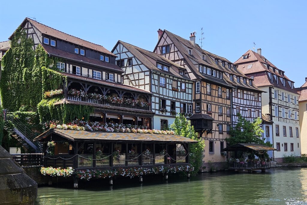 Sightseeing in Straßburg ("Petite France")